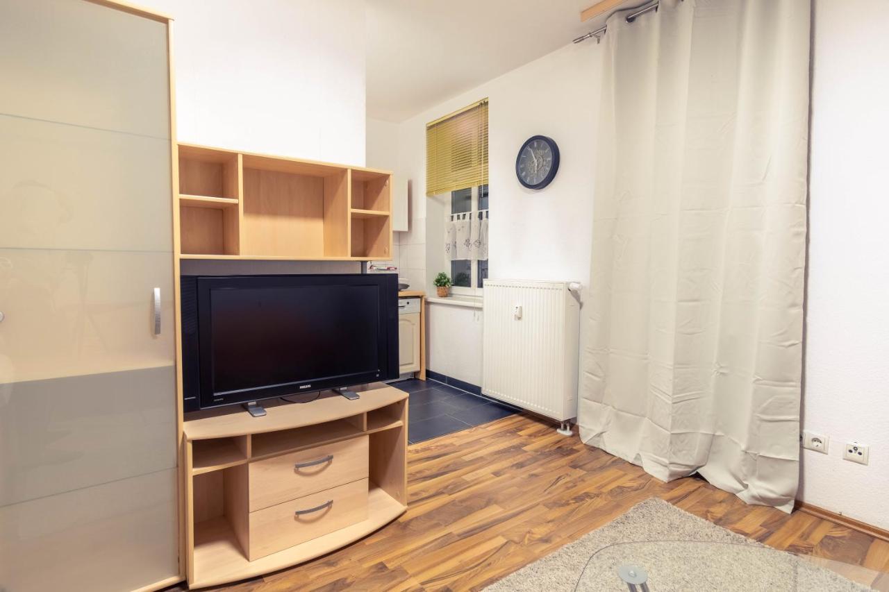Balkon, Waschmaschine, Tv, Einzelbetten, Nahe Voelkerschlachtsdenkmal ไลป์ซิก ภายนอก รูปภาพ